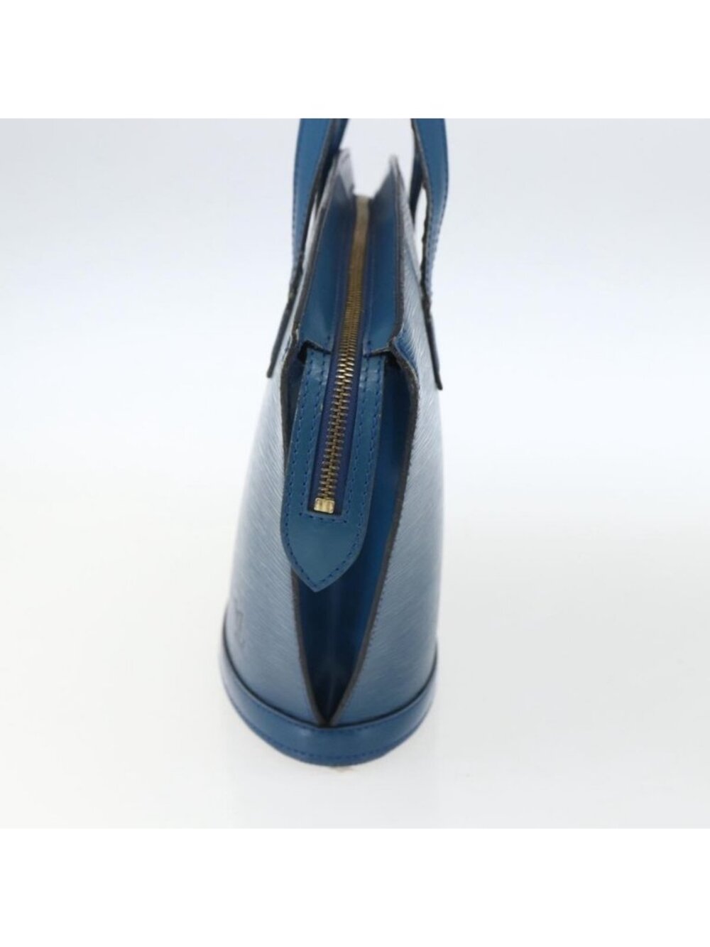 Authentic LOUIS VUITTON Epi Saint Jacques Shoulder Bag Blue M52275 LV - Picture 11 of 16